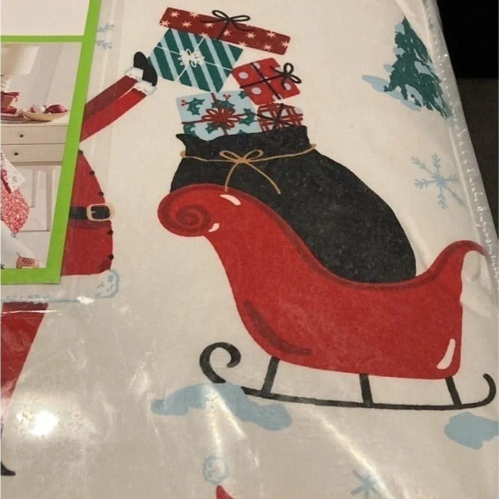 NEW CHARTER CLUB KIDS TWIN SANTA & FRIENDS REVERSIBLE 2 PIECE COMFORTER TWIN SET